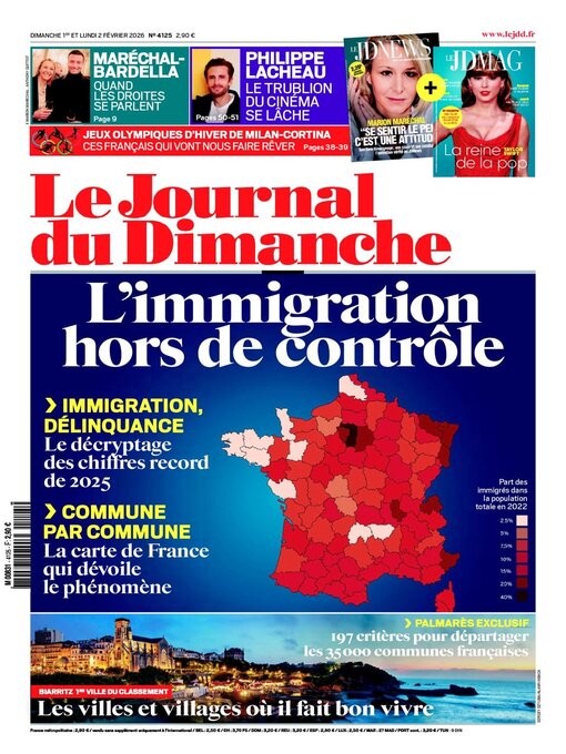 Title details for Le Journal du dimanche by Lagardere Media News - Available